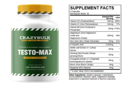crazybulk-testo-max-ingredients-testosterone